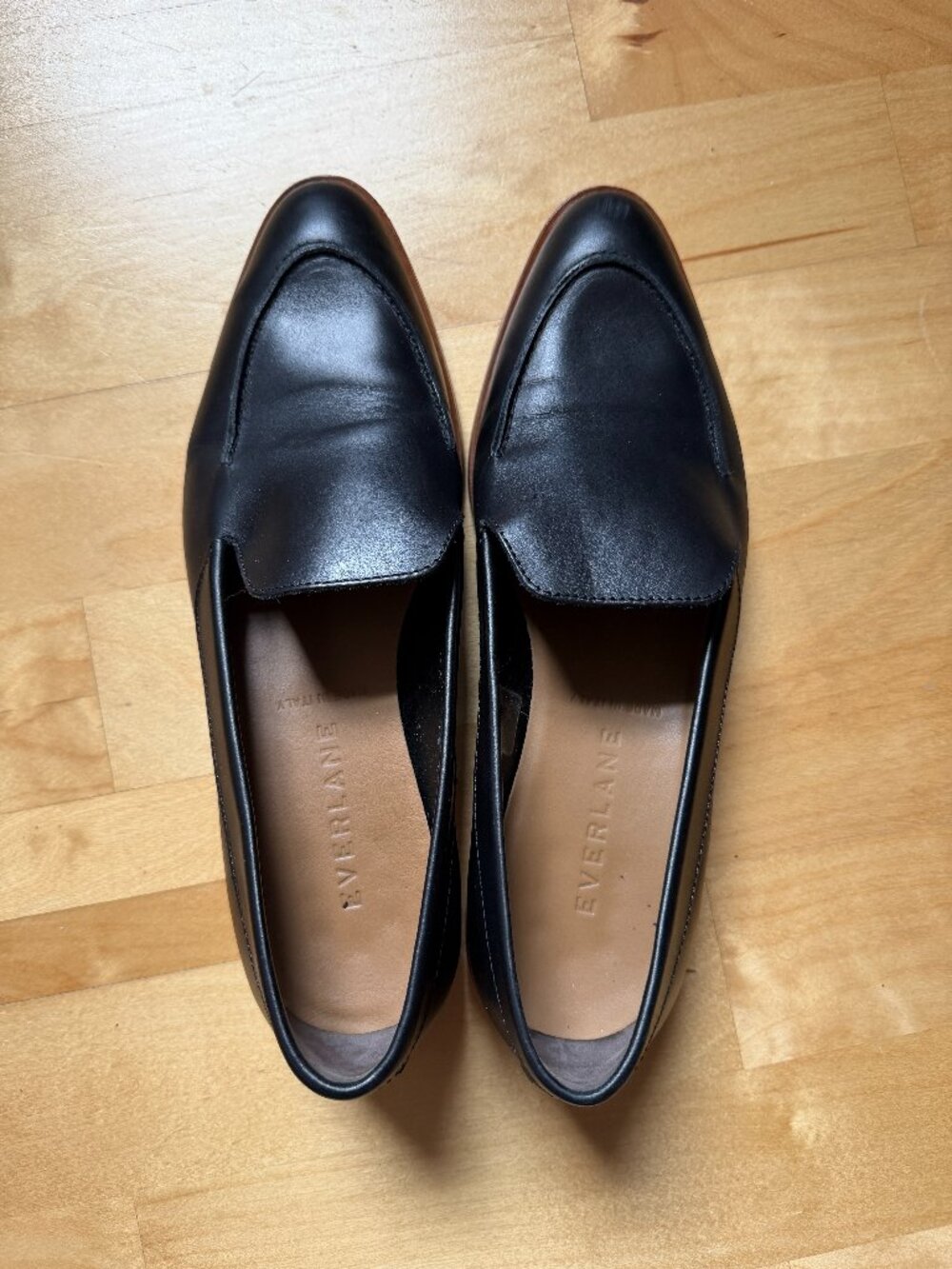 Everlane Modern Loafers Black Size 8
